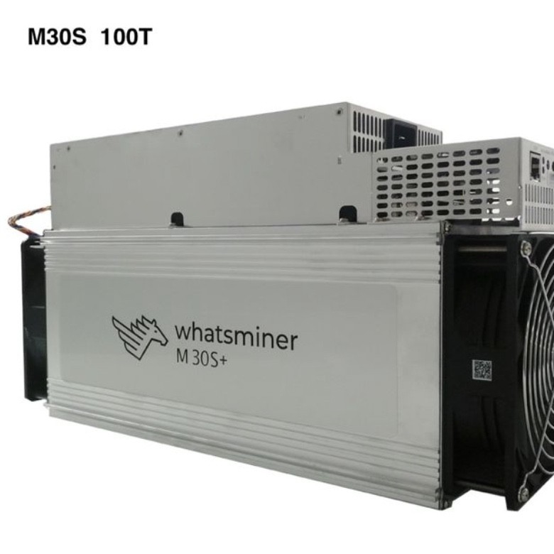 SHA256アルゴリズムのWhatsminer M30S+ 100T BTCの採掘機3400W