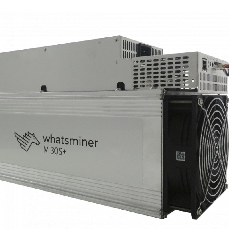 34.4 J/Th MicroBT Whatsminer M30S+ 100Th/S 3400WのイーサネットBitcoinの採掘機