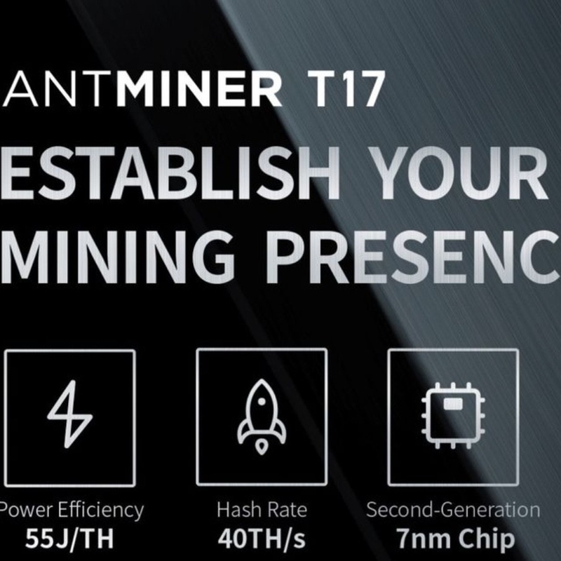 BTC BCH Bitmain Antminer T17第40 2200W 12V SHA256 GPU抗夫