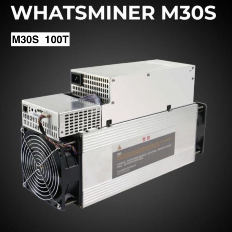 MicroBT Whatsminer M30s+ 100T 3400W 82db ASIC Bitcoin抗夫
