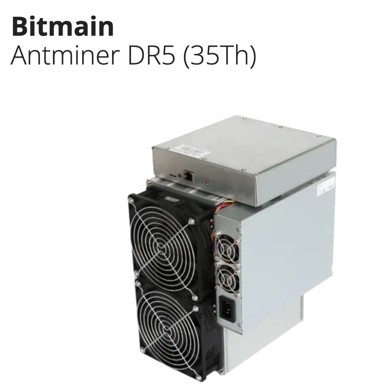 PSUとのBlake256r14 Asic Bitmain Antminer DR5 34T/H 1800W